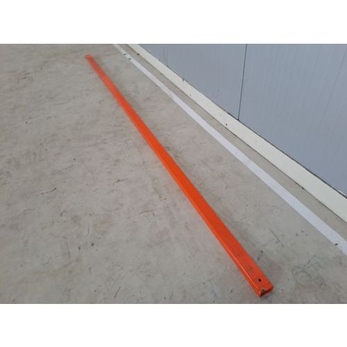 Rechteckrohr Stahlträger Profilrohr, gebraucht / Gesamtlänge: ca. 3.100 mm / Profilabm.: ca. 50 x 30 mm