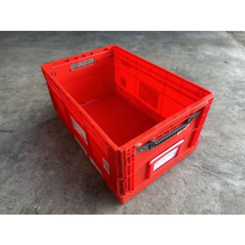 Faltbox Klappkiste Lagerkiste Transportkiste 600x400x285 mm Rot gebraucht