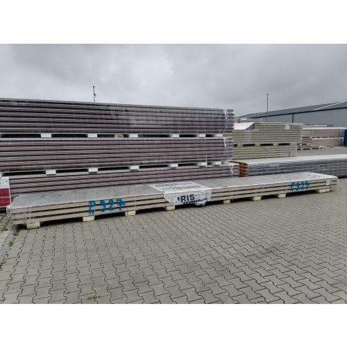 Sandwichplatten 100 mm Wand II. Wahl RAL 7016 Paket 927B