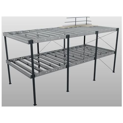 Lagerbühne 8,00 x 5,00 m, zweigeschossig, 500 kg / m²